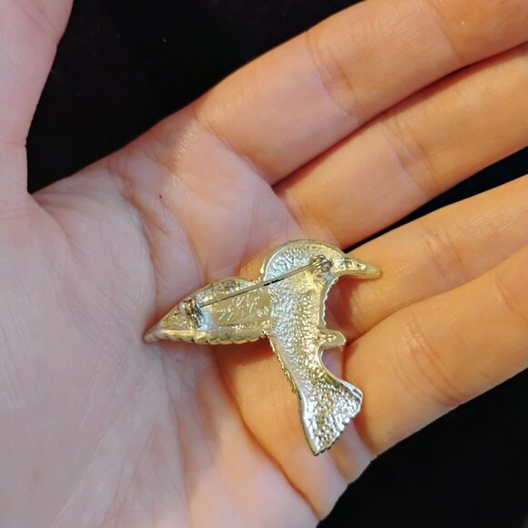 Hummingbird brooch - Picture 3 of 3